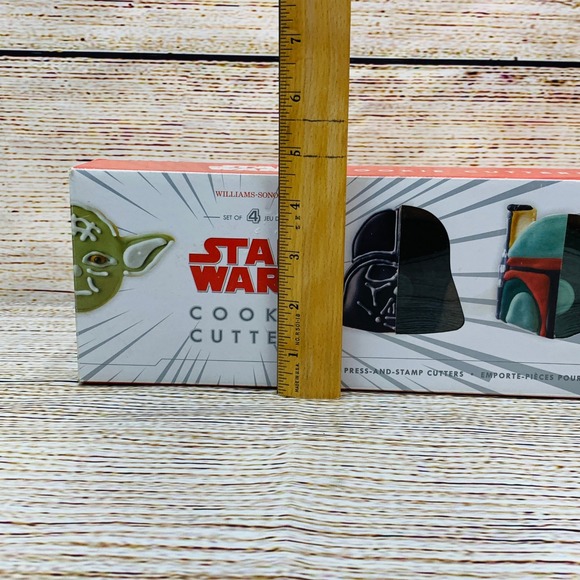 Star Wars Cookie Cutters - Williams Sonoma - Set of 4‎ NEW - Picture 6 of 6